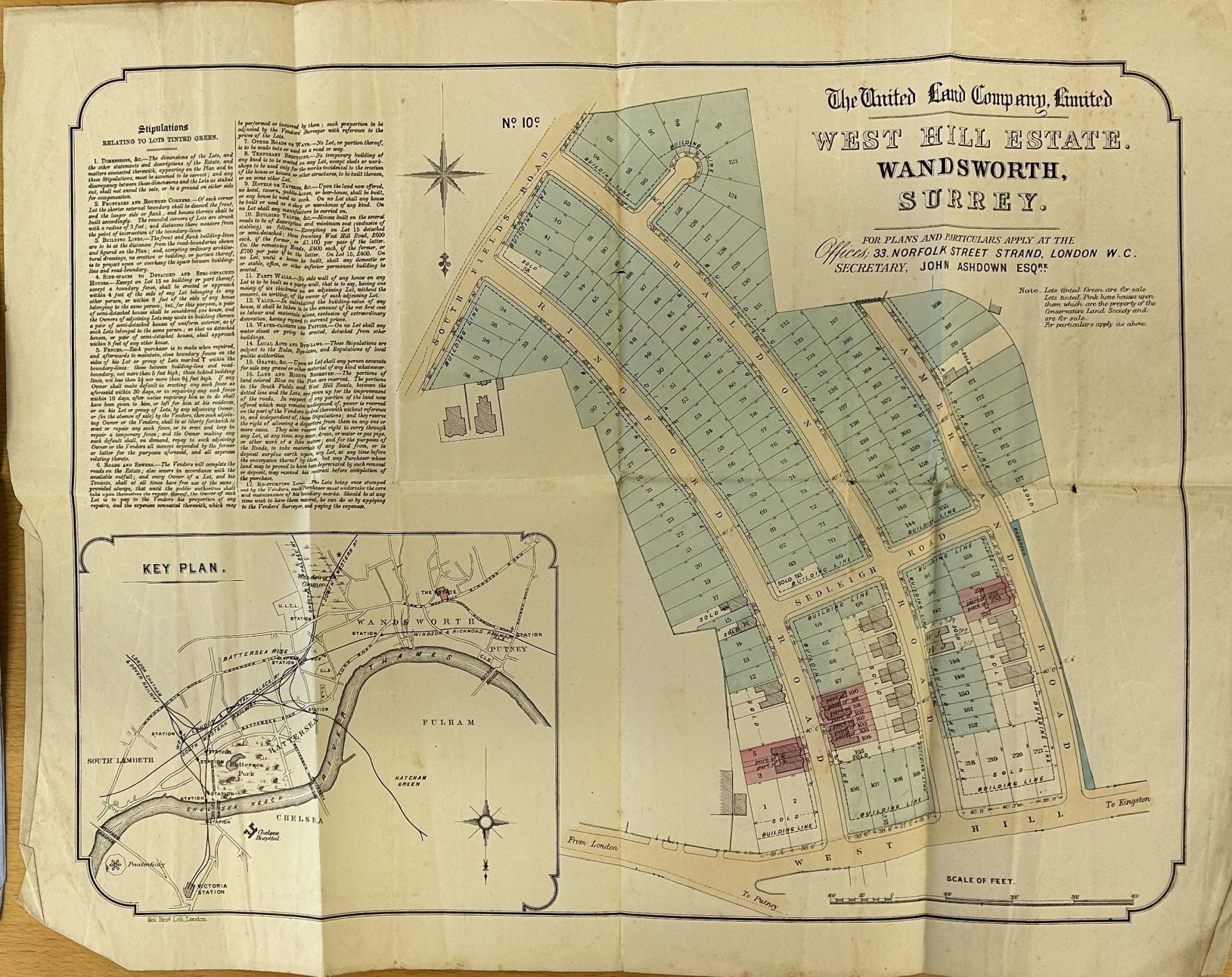 United Land Company Plans for West Hill Estate – without Hotel Plot 