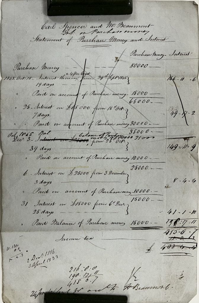 What Beaumont paid for Wimbledon Park