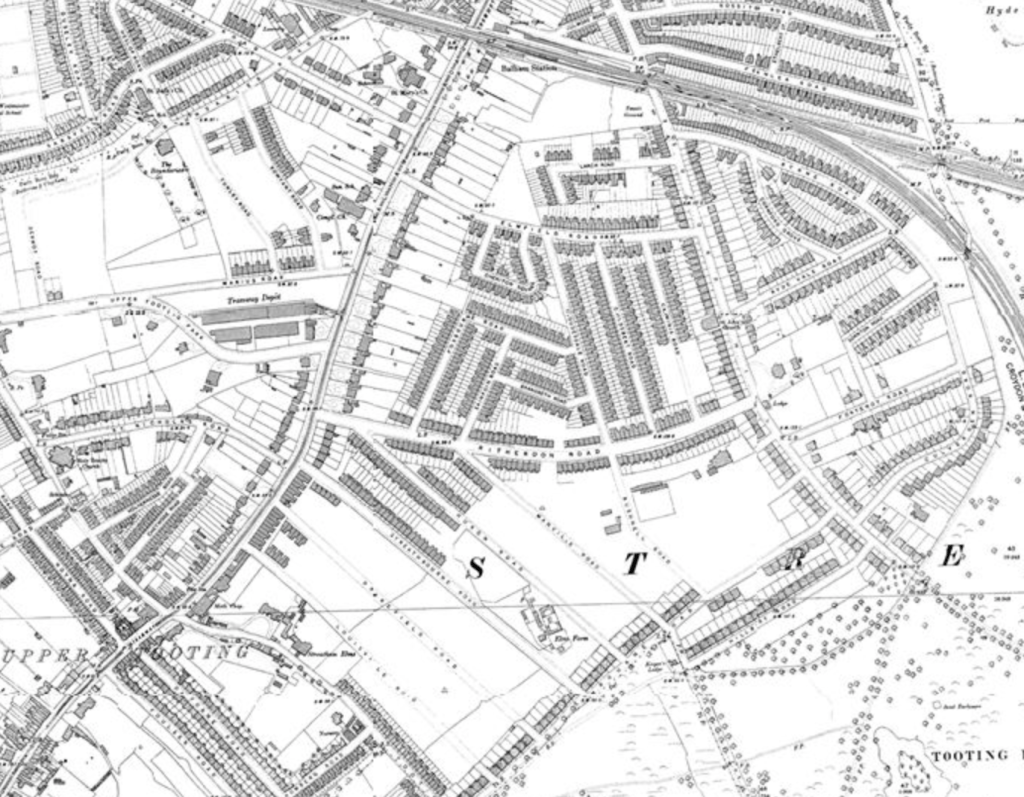 Map of Basement Conversions on the Heaver Estate