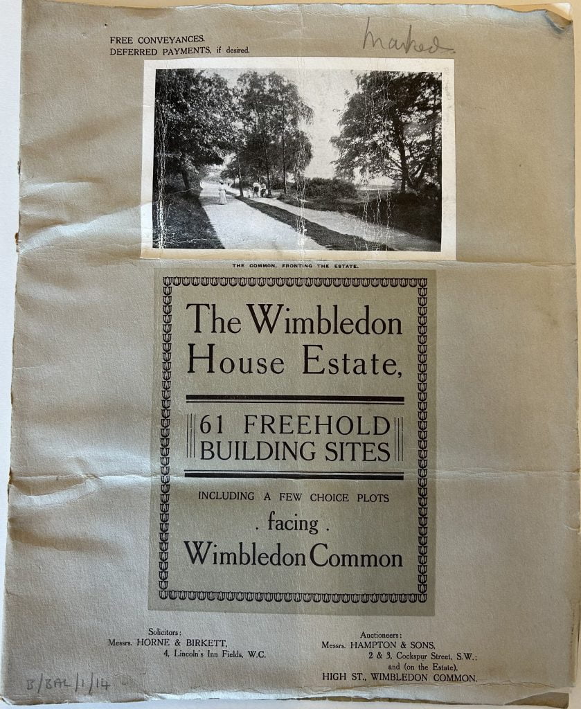 Wimbledon House Estate 4th development