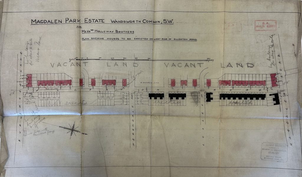 Ellerton Road 1911