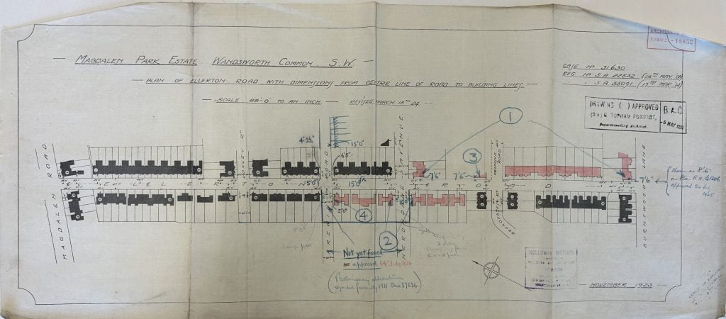 Ellerton Road extension and development 