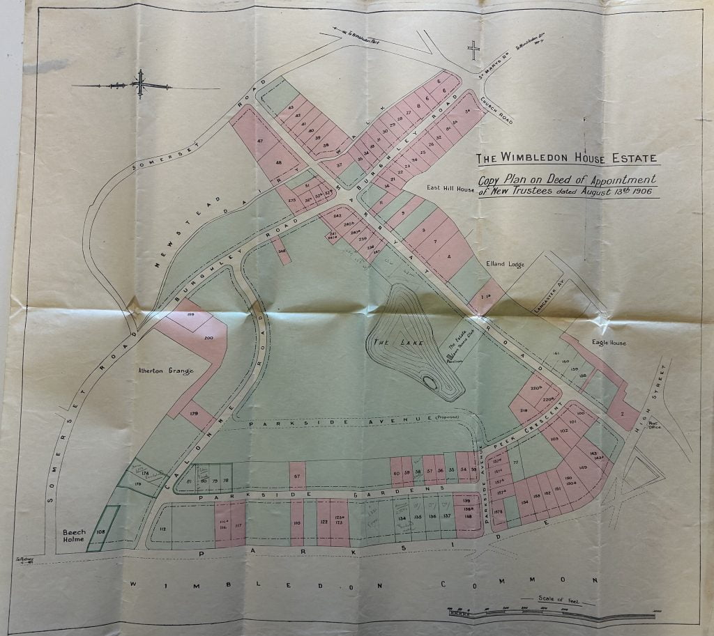 Wimbledon House Estate deeds.