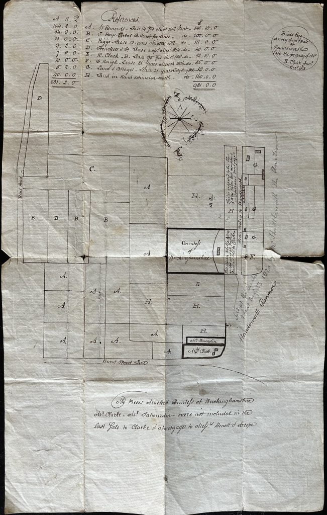 1813 All Farthing Manor Birds Eye View
