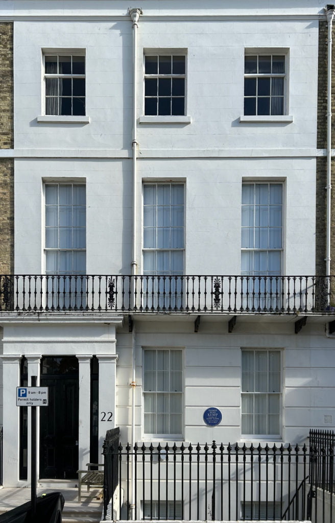 A grade one listed building, Thomas Read Kemps House in Kemps Town Brigton