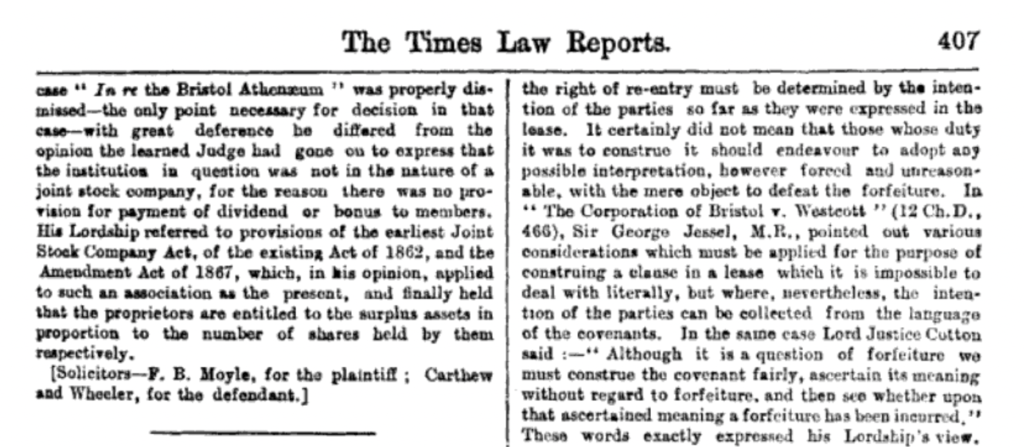 Times Law Reports Vol 14