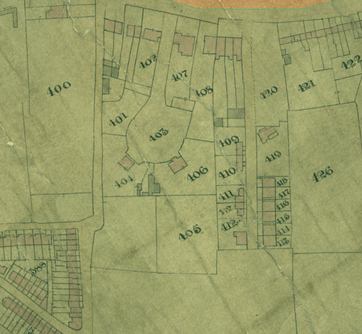 Tithe map development of Kensington basement conversions