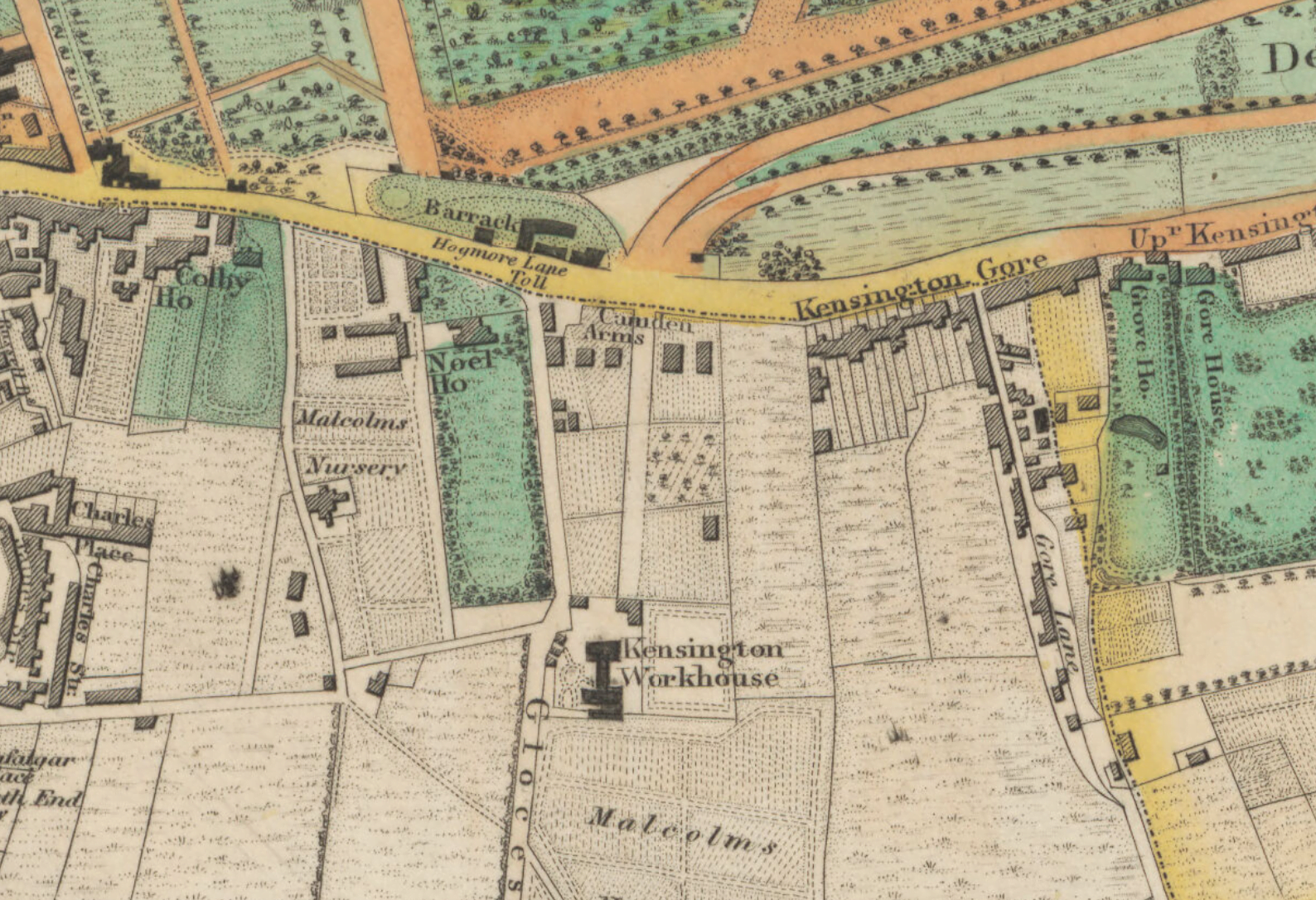 Development of Kensington Gate & Hyde Park Gate